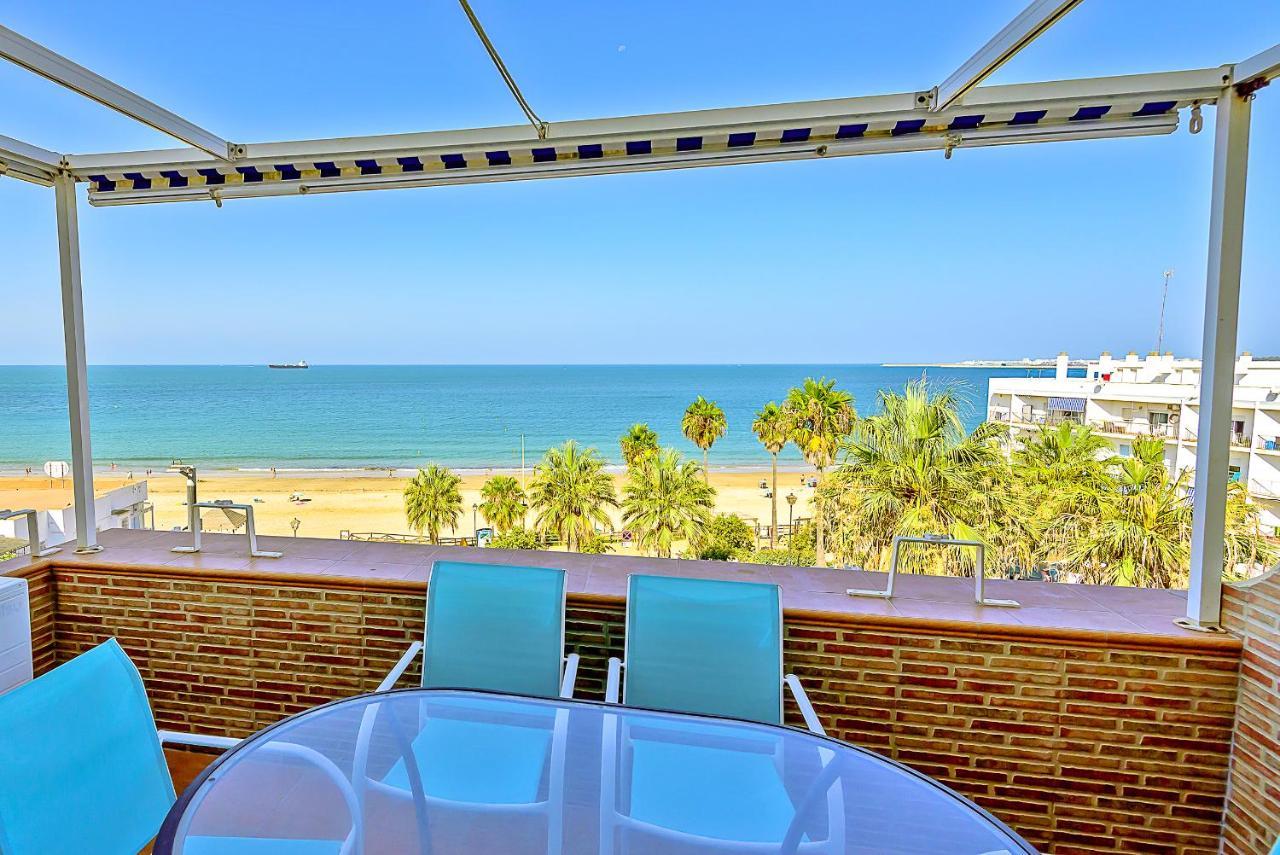 Ocean Sunset Beachfront House With Terraces El Puerto de Santa María Eksteriør bilde