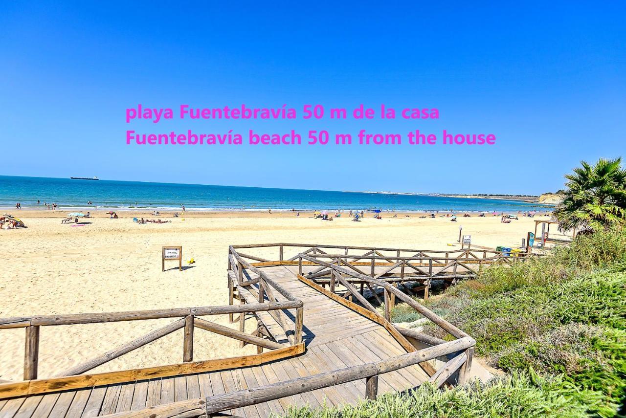 Ocean Sunset Beachfront House With Terraces El Puerto de Santa María Eksteriør bilde