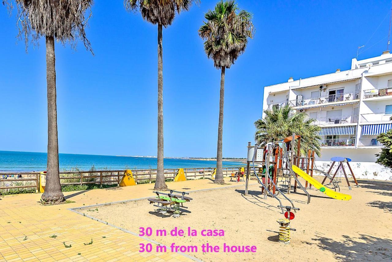 Ocean Sunset Beachfront House With Terraces El Puerto de Santa María Eksteriør bilde